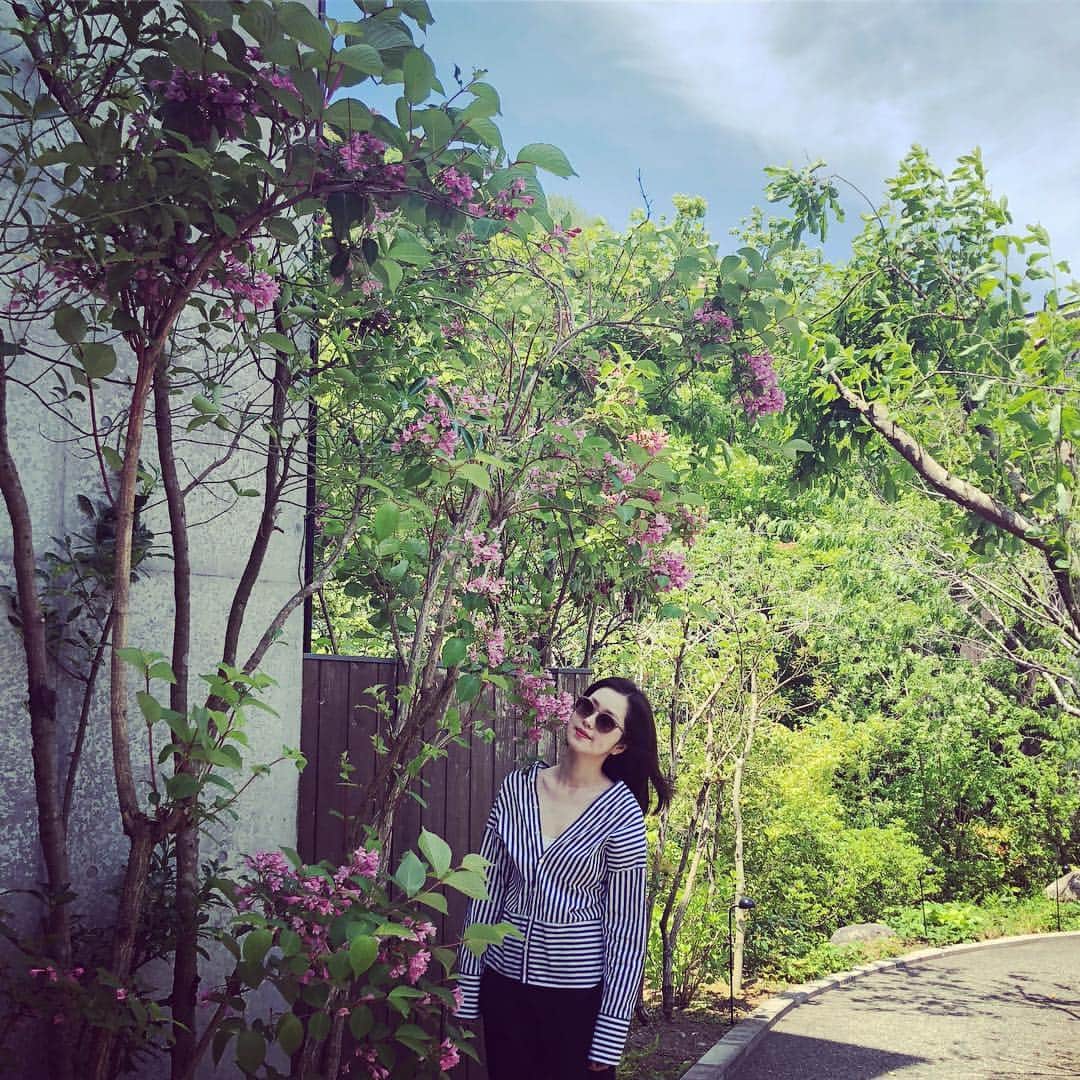 笛木優子のインスタグラム：「おはようございます☀ 金曜日、頑張りましょう😍 夜はあな家5話です🍛」