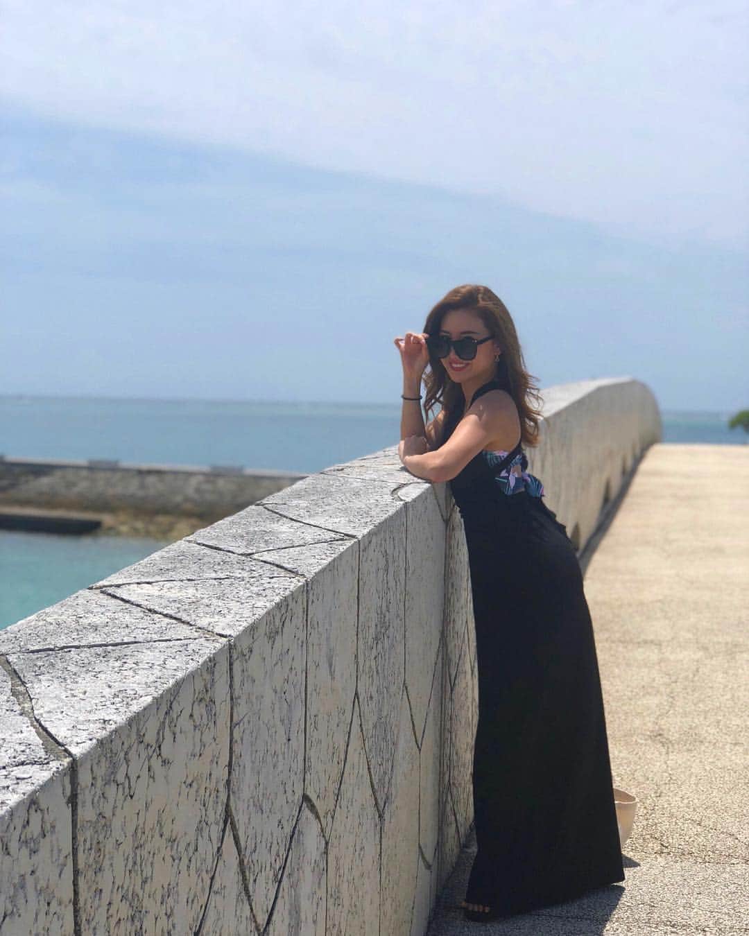 Ayaさんのインスタグラム写真 - (AyaInstagram)「good morning🌺🌈 やっと夏らしくなってきた♡ #沖縄#青空#雲#風景#海#カメラ女子 #旅行#ポートレート #gm#okinawa#okinawapic#bikini #sea#happy#trip#summer#l#japanesegirl」5月12日 8時13分 - aya__fit