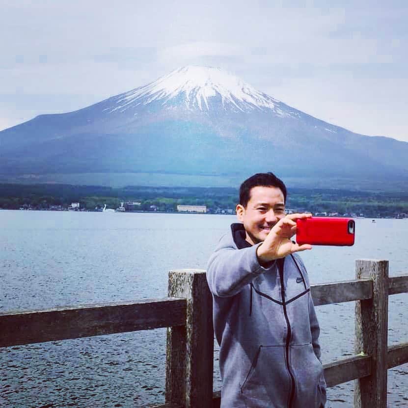 中村豊さんのインスタグラム写真 - (中村豊Instagram)「Mount Fuji is the highest mountain in Japan at 3776m. 小学4年生の時に登った富士山(^^)」5月13日 21時55分 - yutakanakamura_
