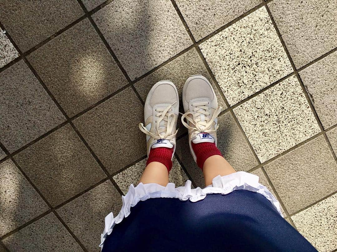 田中あいみさんのインスタグラム写真 - (田中あいみInstagram)「NBデビュー  #newbalance #sneakers #creamybeige」5月14日 11時51分 - kanataimi