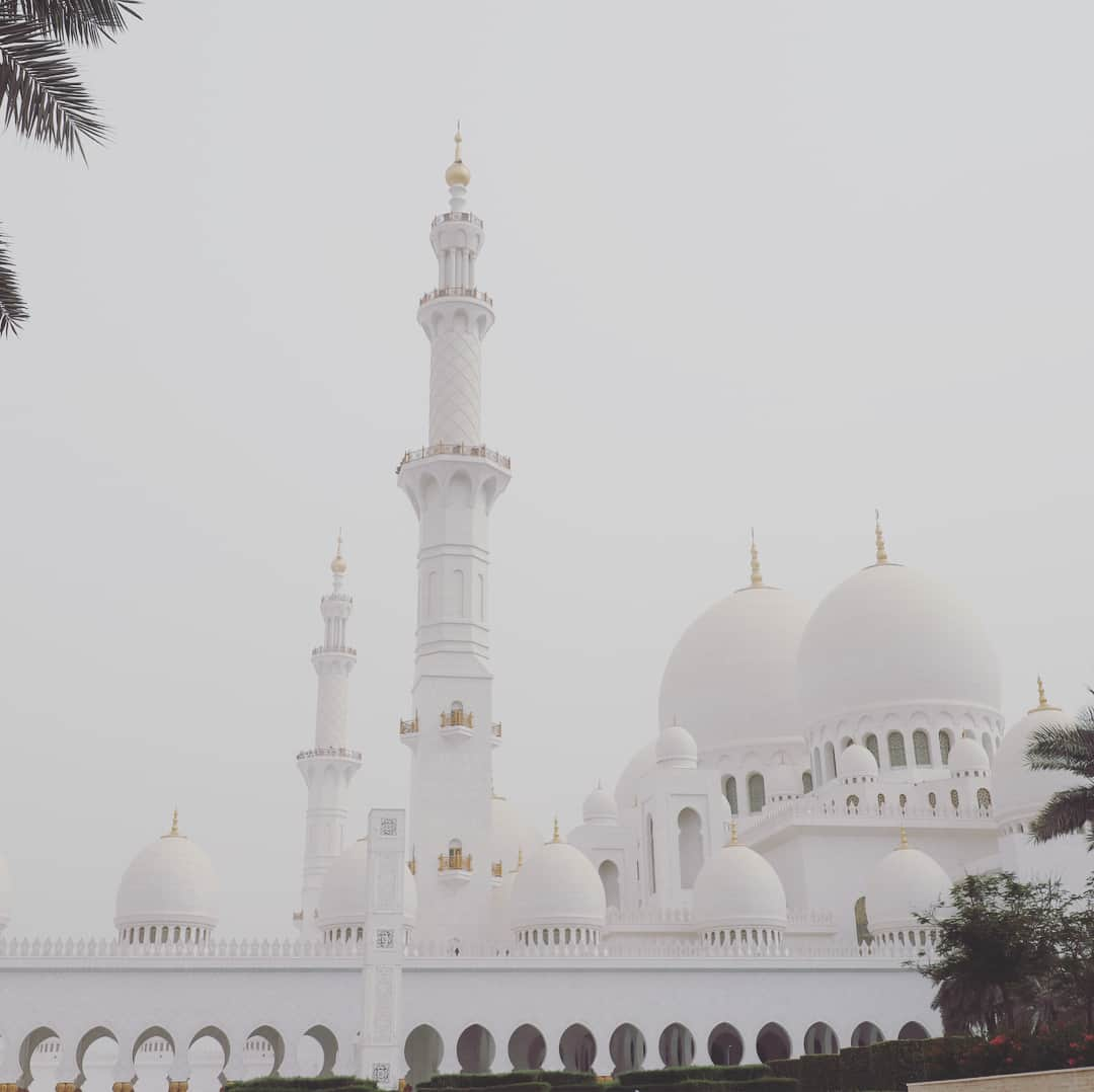 長屋なぎささんのインスタグラム写真 - (長屋なぎさInstagram)「📍Sheikh Zayed Grand Mosque . . . 行きたかった場所。 一つ一つ繊細で美しくて素晴らしかった。 _________________________________ #SheikhZayedGrandMosque #AbūDhabī#trip#travel#honeymoon #nagitabi」5月14日 19時22分 - nagisanagaya