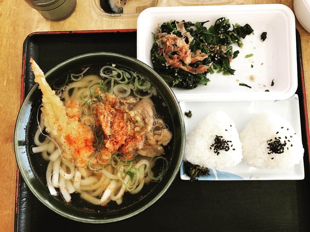 内田朝陽さんのインスタグラム写真 - (内田朝陽Instagram)「ヒライの肉うどん大好き #お弁当のヒライ #肉うどん」5月15日 17時27分 - asahi_uchida