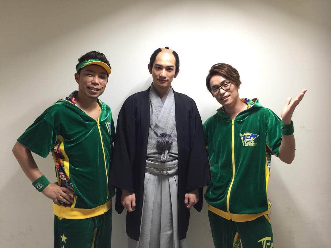 町田啓太さんのインスタグラム写真 - (町田啓太Instagram)「ÜSAさんとTETSUYAさんにお会いしました‼︎‼︎ #EDANCEACADEMY #西郷どん #時代差  EDANCEACADEMYは毎週金曜日18:55〜放送！ 西郷どん毎週日曜日、本日20:00〜放送です！」6月10日 10時00分 - keita_machida_official