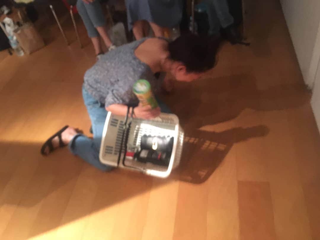 池田香織のインスタグラム：「昨日の演技レッスン中の一コマ。  #tjkayama」
