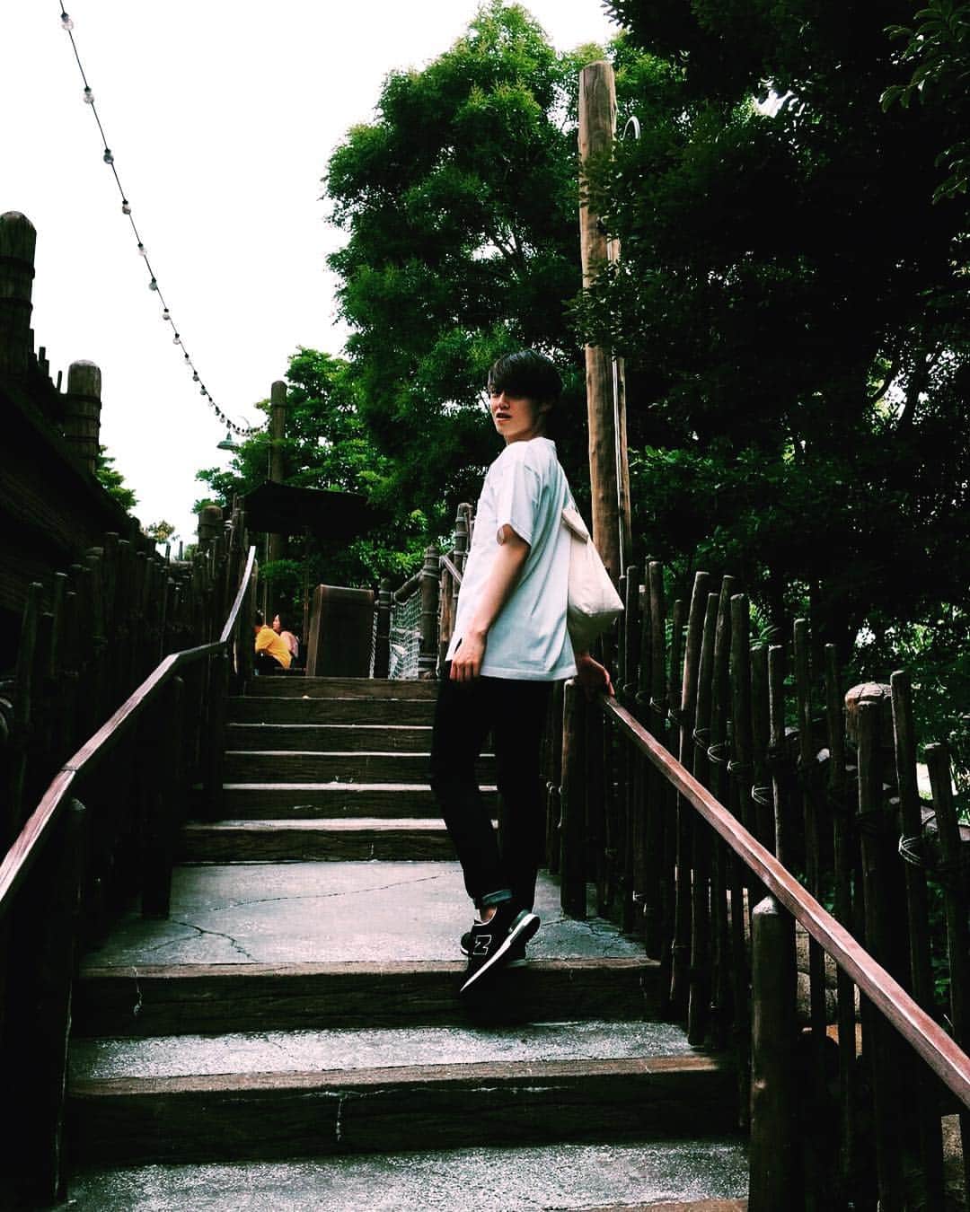 萩原悠さんのインスタグラム写真 - (萩原悠Instagram)「I tried playing with photos, part 3. Well, what kind of scene is this? lol #東京ディズニーシー」6月10日 22時32分 - yu.hagiwara_official