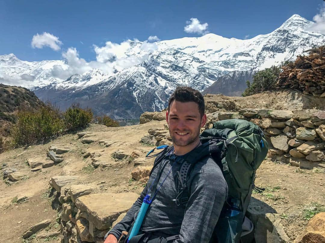 キミー・マイズナーのインスタグラム：「Mountain climbing man crush 😍🤩 #nepal #nepal🇳🇵 #annapurnacircuit #stud #mancrusheveryday #mcm #latergram」