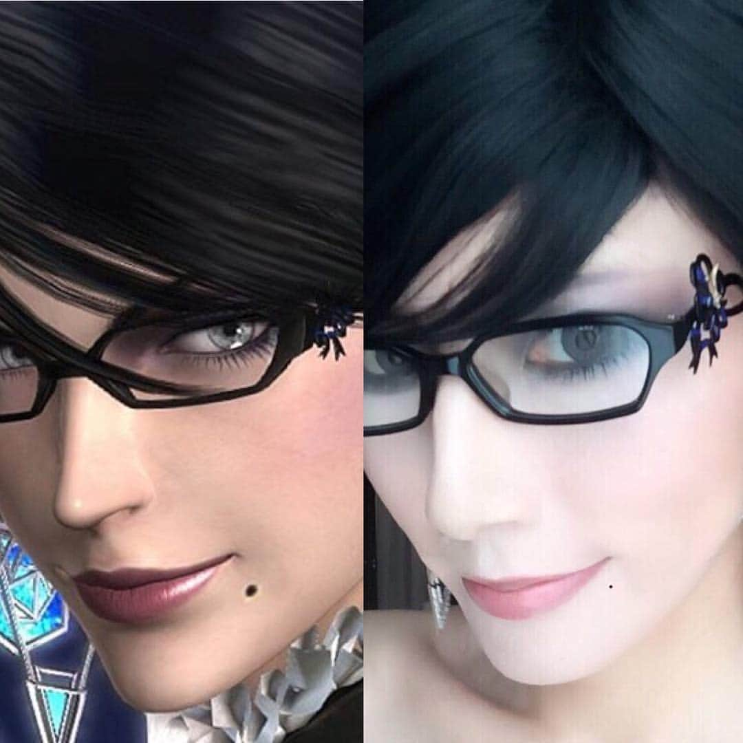 鷹村アオイさんのインスタグラム写真 - (鷹村アオイInstagram)「. #原作の隣に自分のコスを貼る . Bayonetta2。 . 前髪逆になった。 . #原作の隣に自分のコスを貼る #cosplay #cosplayer #bayonettacosplay #bayonetta2 #bayonetta2cosplay #コスプレ #コスプレイヤー」6月11日 18時30分 - aoi_takamura