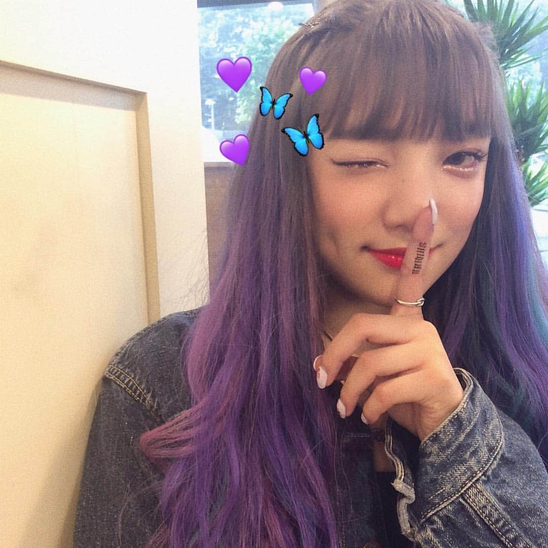 須田アンナさんのインスタグラム写真 - (須田アンナInstagram)「. Shhhhh🤫💜」6月11日 20時59分 - annastagram.official