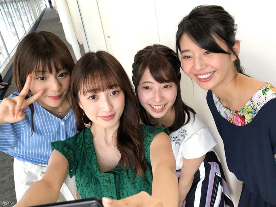 ZIP!さんのインスタグラム写真 - (ZIP!Instagram)「☀️きょうはストーリー🤳🏻いっぱい撮りました😁 . #貴島明日香 #團遥香 #石山蓮華 #高嶋望和子 #ZIP!」6月12日 9時05分 - ntvzip