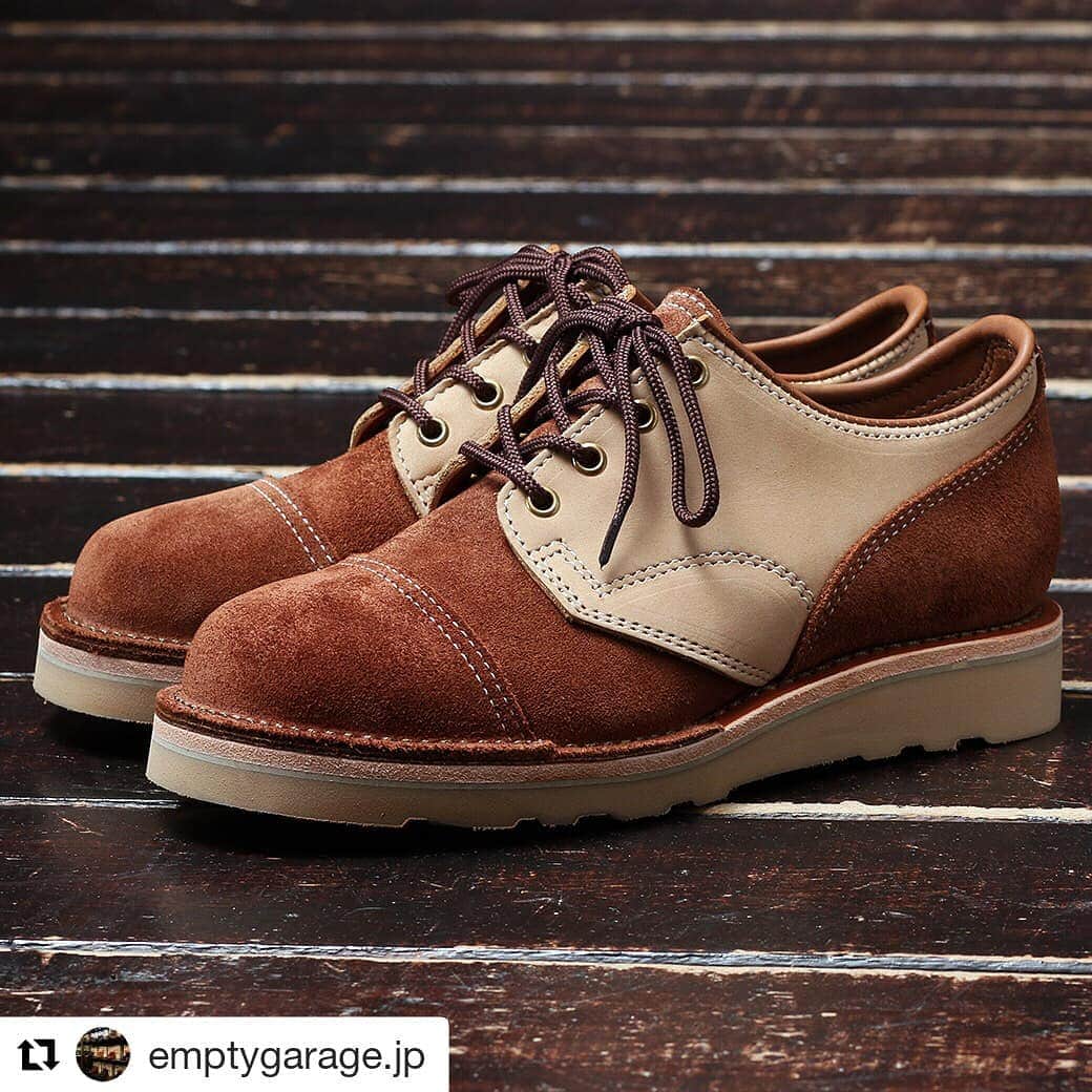 ウェスコさんのインスタグラム写真 - (ウェスコInstagram)「#Repost @emptygarage.jp (@get_repost) ・・・ WESCO!!! J.H. Classic Oxford Shoe.... Chestnuts Brown Rough Out leather... 短靴のススメ… #wesco #wescoshoes #wescoboots #ウエスコブーツ #ウエスコジョブマスター #ポストマン #ポストマンシューズ」6月12日 8時04分 - wesco_japan