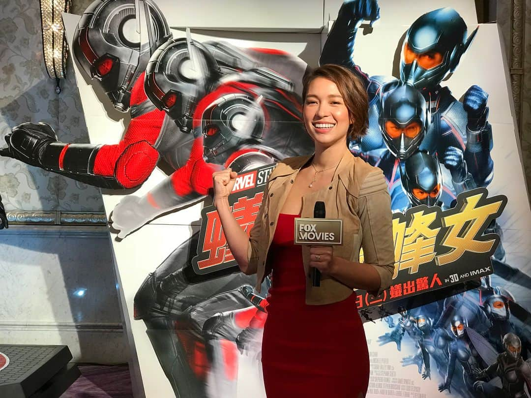 Livさんのインスタグラム写真 - (LivInstagram)「Ant-Man and the Wasp, the first Marvel super heroes to come to Taiwan! Catch them in theaters July 4th all over Asia 🇹🇼🍿🐜✨#antmanandthewasp #expectincredible #foxmoviespresents #LivxFoxMovies #antman」6月12日 12時07分 - livlogolding