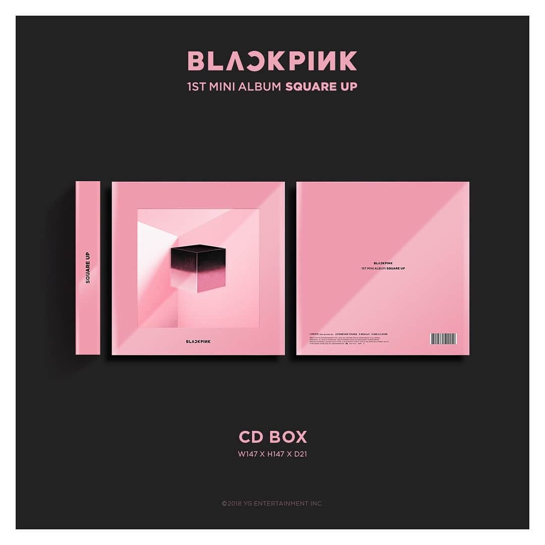 BLACKPINKさんのインスタグラム写真 - (BLACKPINKInstagram)「#BLACKPINK #블랙핑크 #THE1STMINIALBUM #EP #SQUAREUP #PHYSICALALBUM #BLACKVERSION #PINKVERSION #20180620 #RELEASE #YG @ygselect」6月12日 13時33分 - blackpinkofficial