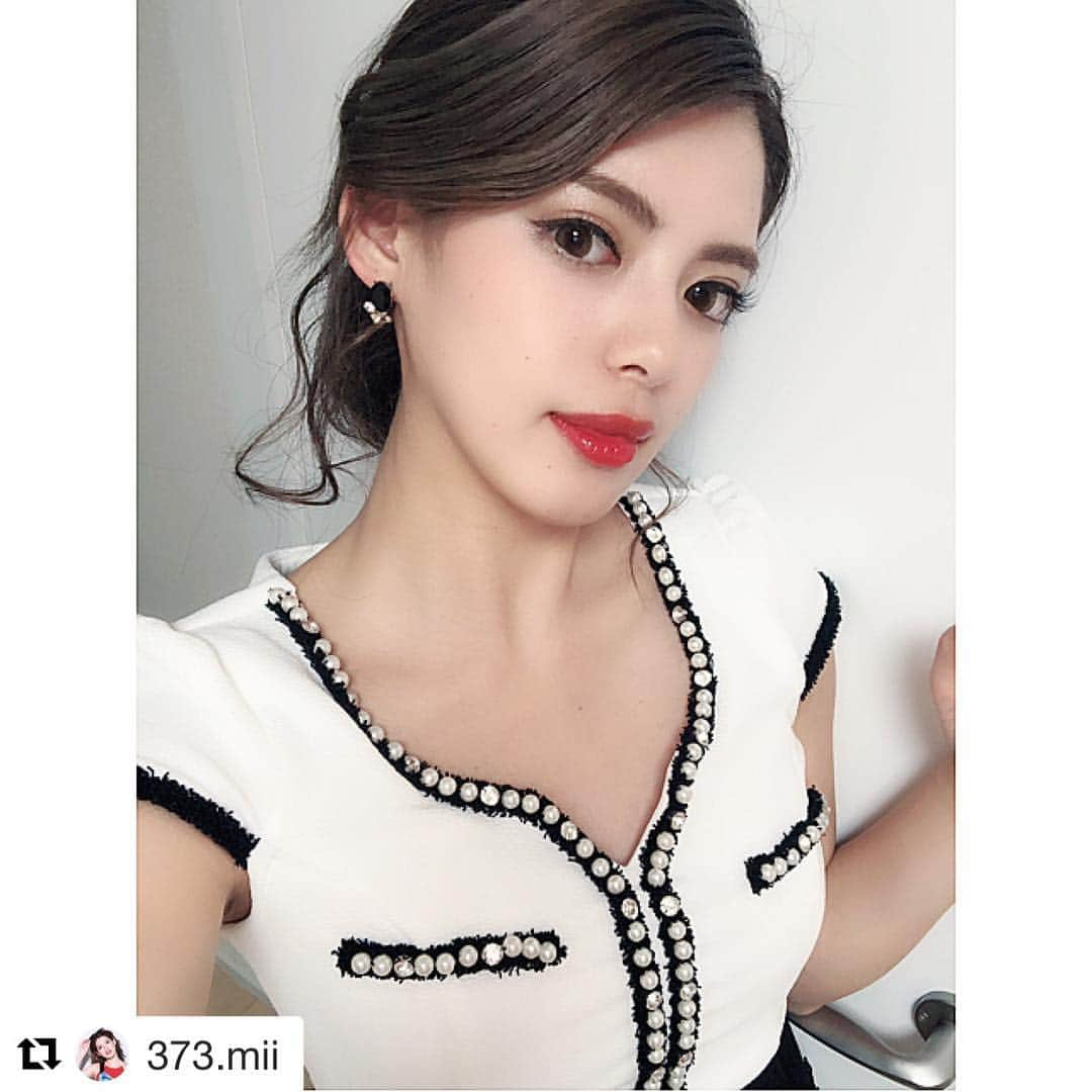 TIKAさんのインスタグラム写真 - (TIKAInstagram)「めちゃくちゃ可愛いやん！  #Repost @373.mii with @get_repost ・・・ . .  @dress_tika 可愛いお洋服が届いたよ〜💕 . .  タイトワンピにペプラムで パールが可愛いポイント😍 . .  Tikaのワンピは、とにかく形が綺麗💕 . .  生地もしっかりしてるのに誰でも買える値段✨👌 . . . . .  #tika #tikagirls #dress #ドレス #ティカ #キャバ嬢 #フォローミー #イイネ #モデル #l4l #instagood #お洒落さんと繋がりたい #オシャスタグラム #インスタグラマー  #fashion #love #me #自撮り #happy #like4like #いいね  #girl #ワンピース #スタイル #셀카」6月12日 16時07分 - tika_ikeda