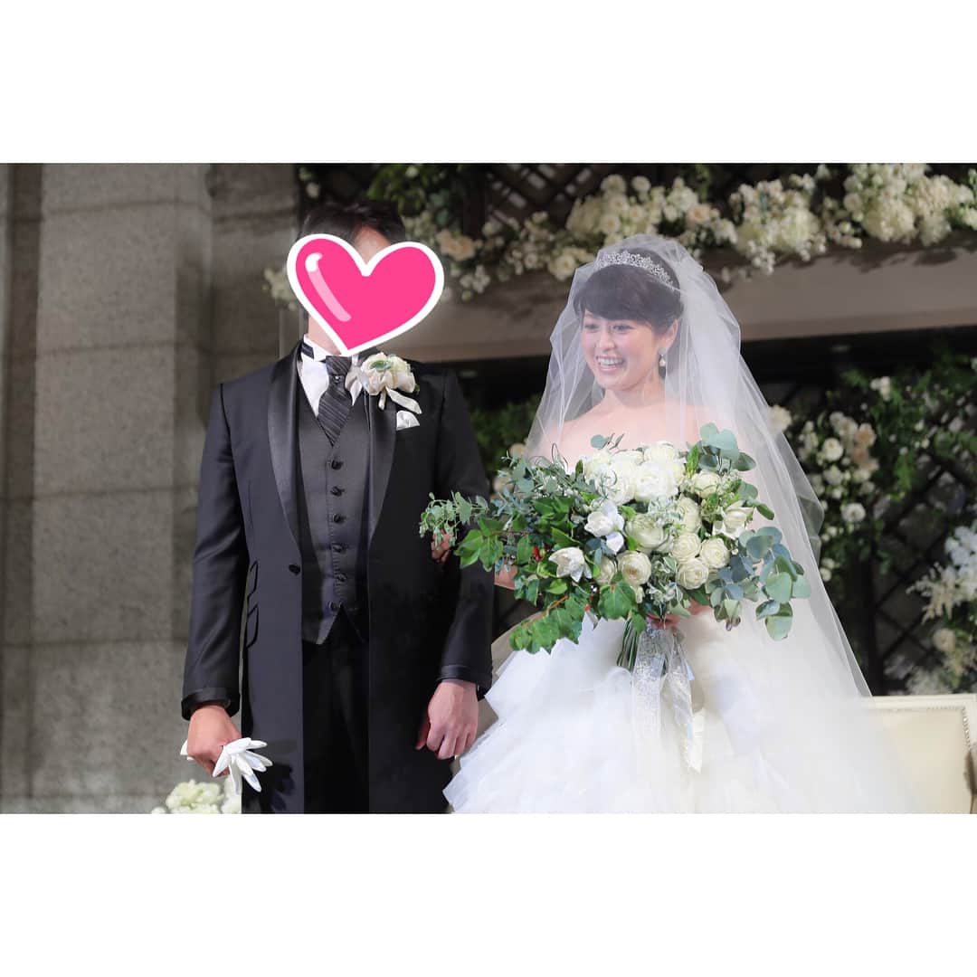 森麻季さんのインスタグラム写真 - (森麻季Instagram)「6.11 披露宴から一年でした #披露宴から1年  #ウェディング  #wedding #森麻季」6月12日 17時15分 - maki.mori_m