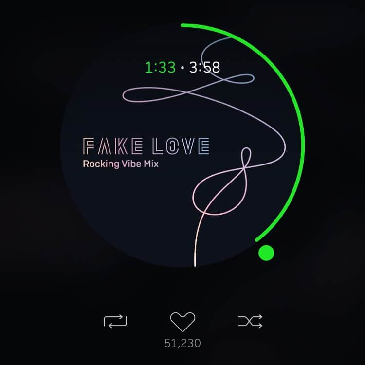 オウンさんのインスタグラム写真 - (オウンInstagram)「#방탄소년단 - fake love (rocking vibe mix)  와 밴드편곡 좋다」6月13日 0時37分 - 08nnnnn