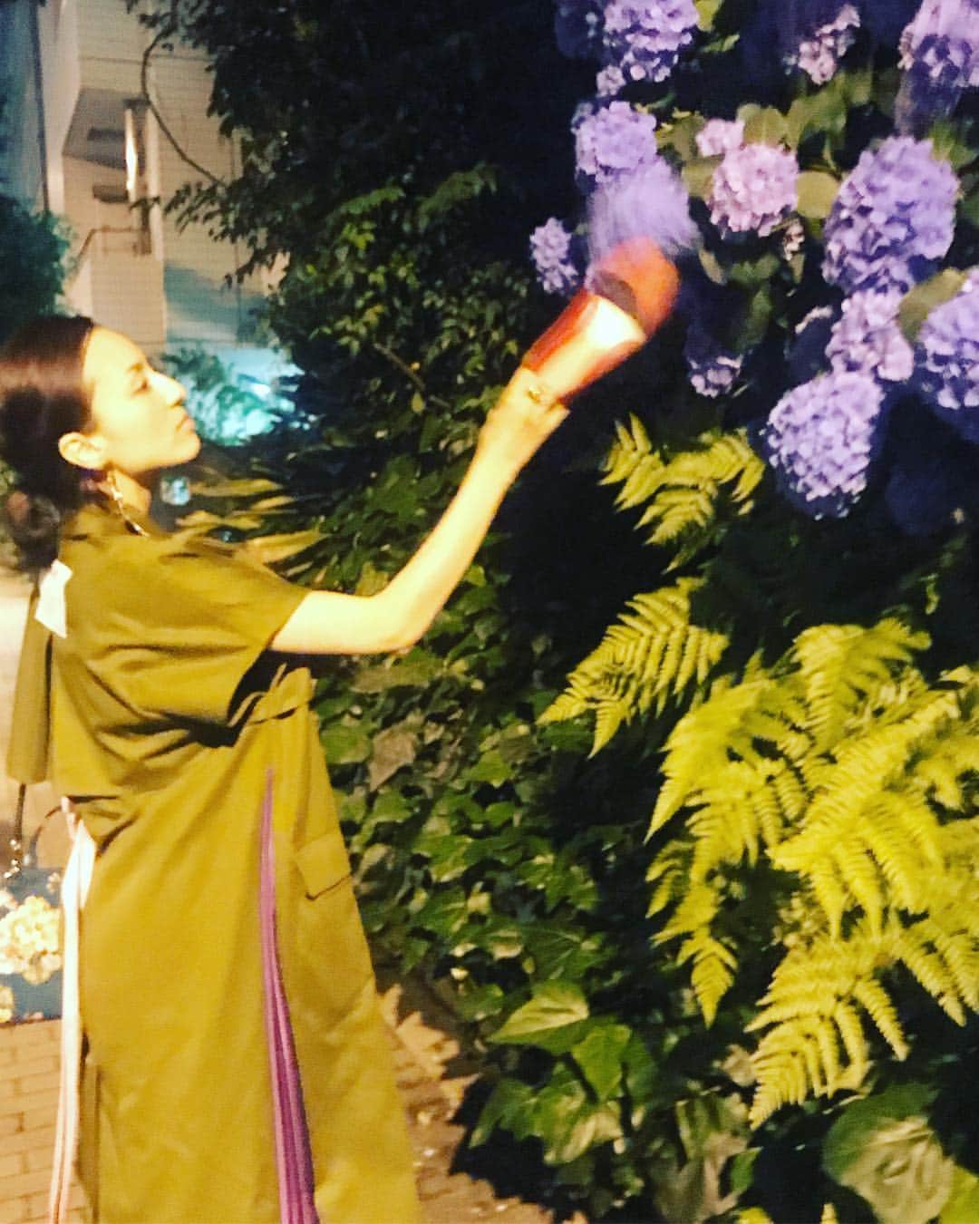 猪俣ユキのインスタグラム：「Night out with Yurifa Matsumoto. #本当に美しいひと #bigfan #beauty」