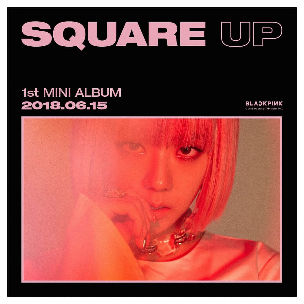 BLACKPINKさんのインスタグラム写真 - (BLACKPINKInstagram)「#BLACKPINK #블랙핑크 #JISOO #지수 #LISA #리사 #THE1STMINIALBUM #EP #SQUAREUP #20180615 #RELEASE #YG」6月13日 9時04分 - blackpinkofficial