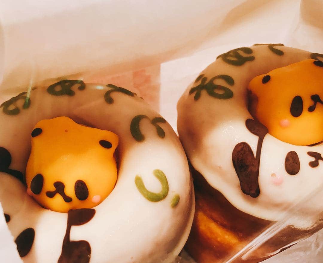 高橋麻美さんのインスタグラム写真 - (高橋麻美Instagram)「きゃわきゃわしれとこドーナツ😍  #panda #sweets #doughnuts  #bear #birthday #hokkaido #shiretoko」6月13日 22時07分 - charmy421