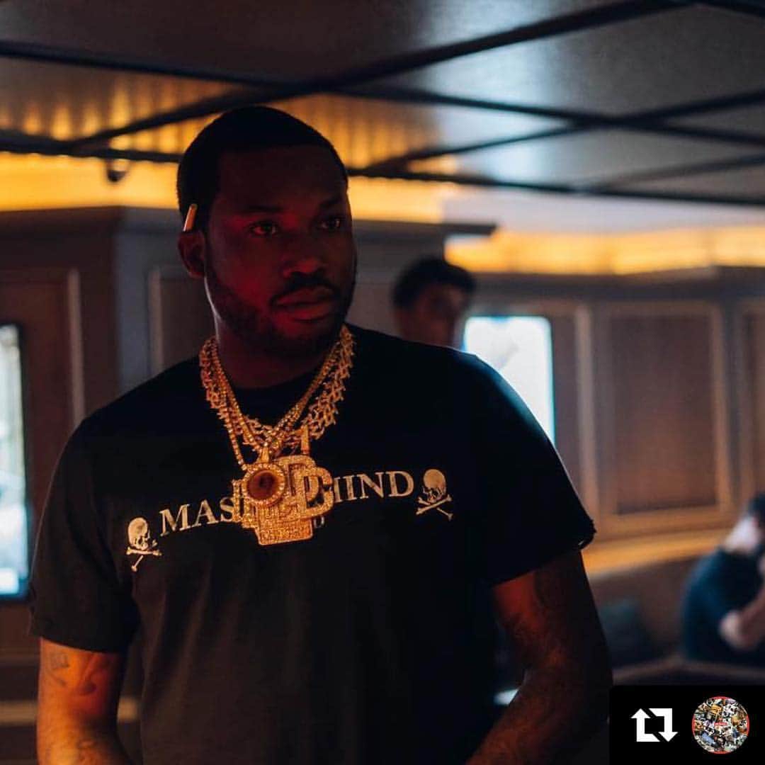 KENSHUのインスタグラム：「mastermind x @meekmill」