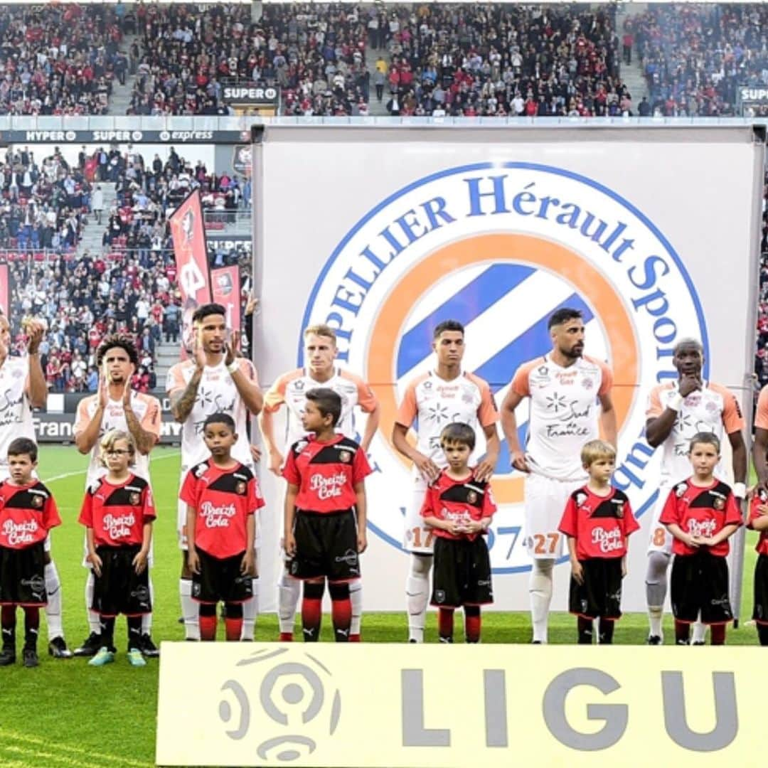 ジェレミー・ポルサン＝クレメンテのインスタグラム：「1ère titularisation en Ligue 1 avec le @mhscofficiel 🙏🏽⚽ #SRFCMHSC  @ligue1conforama」