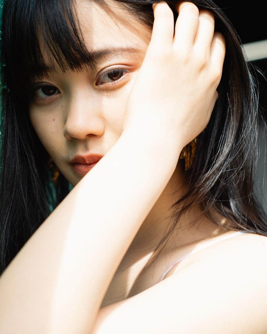花盛友里のインスタグラム：「美しき。 Japanese beauty. . . Shooting for @tokyu_thescramble . Thanks to @souman_natsuko @akane_koizumi_ @yukokagami」