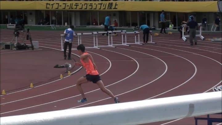 戸邉直人のインスタグラム：「2m30 and 1st place @ #seikogoldengrandprix  #highjump #jump #athletics #trackandfield #tsukuba #osaka」