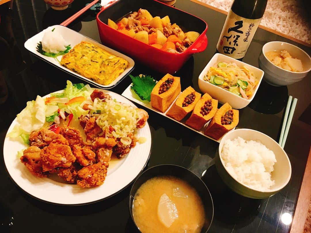 間宮梨花さんのインスタグラム写真 - (間宮梨花Instagram)「さいきんのりかちゅう飯☺️❤️💕愛情栄養た〜っぷりよっ😛😛毎日お仕事頑張ってくれてる彼くんに美味しいものをもっともっとつくってあげようっっ🙆‍♀️🙆‍♀️🙆‍♀️❤️ #りかちゅう飯 #彼ごはん #記録用」5月22日 12時45分 - rika_aizawa0329