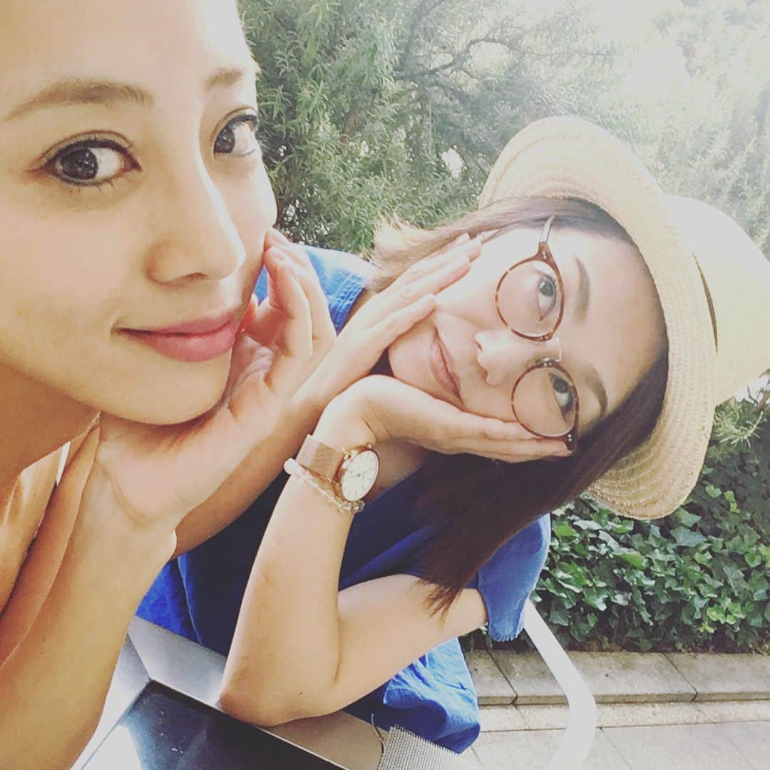 あびる優さんのインスタグラム写真 - (あびる優Instagram)「さて、娘ちゃんお迎え行って来まー☺️🙌💕 #make#makeup#selfie#friend#メイク#メイクアップ#お疲れ様でした」5月22日 16時59分 - yuabiru74