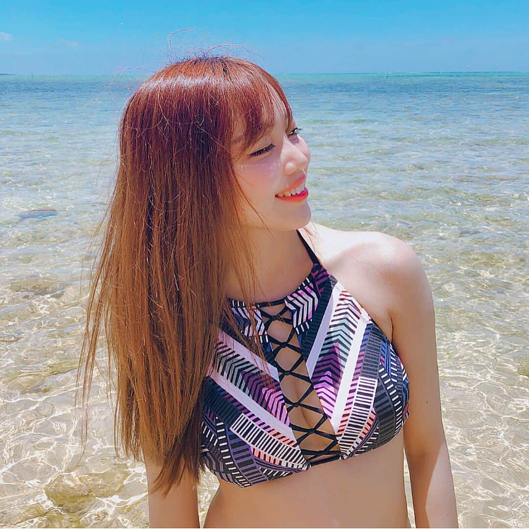 石川晶子（あきぽよ）さんのインスタグラム写真 - (石川晶子（あきぽよ）Instagram)「海ショット🏖 またすぐに行けるように頑張る💪 . . . #沖縄 #沖縄旅行 #女子旅 #海 #青 #青空 #リゾート #休暇旅行」5月22日 20時54分 - i_am____aki