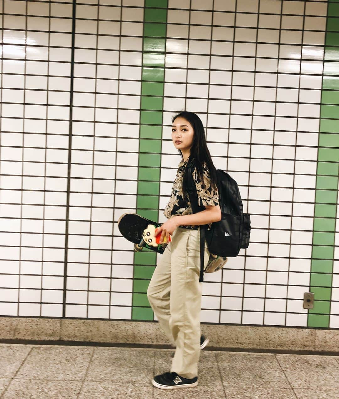 浅谷珠琳さんのインスタグラム写真 - (浅谷珠琳Instagram)「🗼TOKYO🗼  Photo by @junna_asaya ❤️ #newerajapan #nbnumericjapan #nbnumeric」5月22日 21時15分 - jurin_asaya