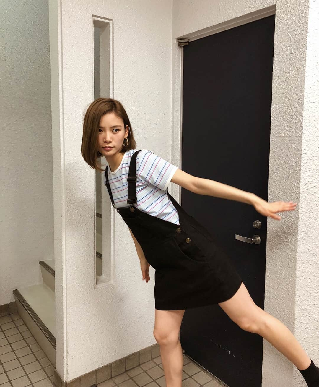 朝日奈央さんのインスタグラム写真 - (朝日奈央Instagram)「ふくらはぎもりもり、あしむきむき 明日起きたらいい女になってますように💗 #朝日奈央#あさひ私服#私服#coordinate#コーディネート」5月25日 19時28分 - pop_step_asahi