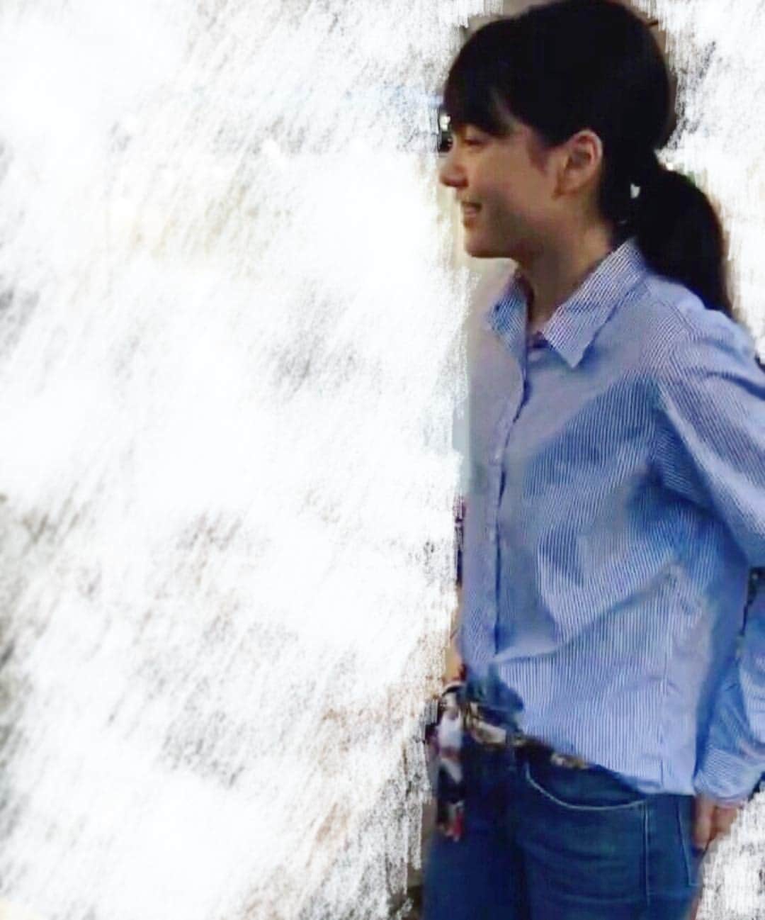 中川可菜さんのインスタグラム写真 - (中川可菜Instagram)「スカーフをベルトにしてみた日🕴🏻 と言いつつ、伝わりにくい写真を載せる私。 #ootd #outfit #fashion」5月25日 23時52分 - nakagawa_kana