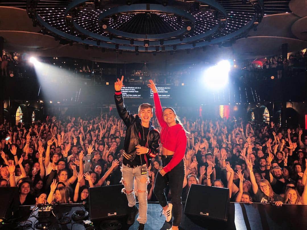 ジョニー・オーランドのインスタグラム：「thanks for having us @youtube honoured to share the stage with some of my favourite artists💥🇨🇦 @jessiereyez @roywoods @danielcaesar @jazzcartier #YouTubeMusicCA」