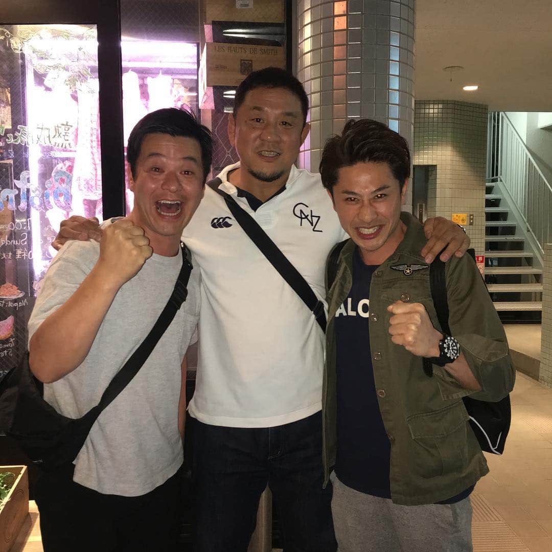 南條庄祐（すゑひろがりず）のインスタグラム：「永田裕志選手！ か、、かっこいい！！！！！！ #黒目 #新日本プロレス #レジェンド #ロングロング長峰 #すゑひろがりず南條」