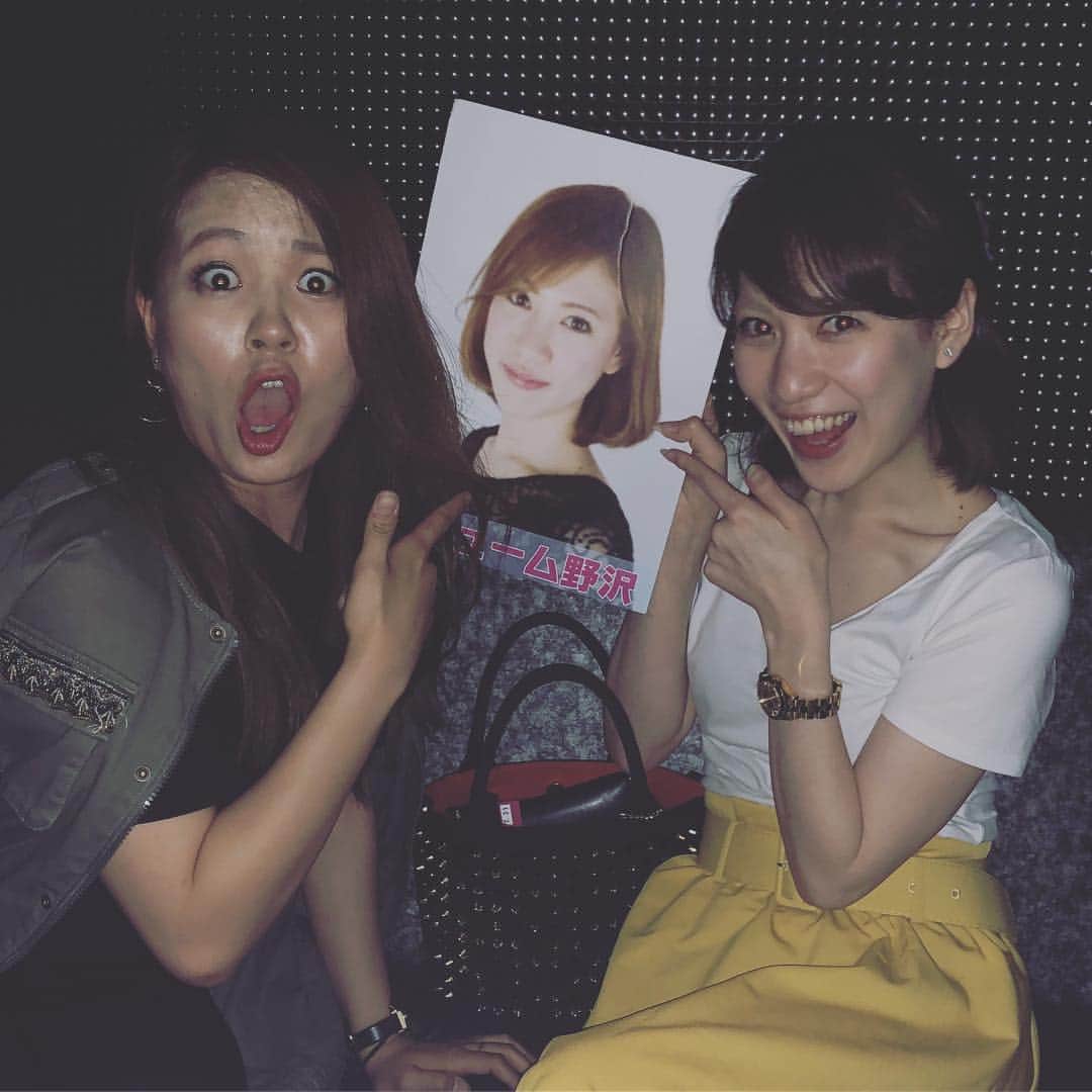 のインスタグラム：「ヤリマン2人組♡ バキューム野沢と、あやまんJAPANユースにスカウト中のいっちー！でも、明後日から1年間オーストラリアに、男漁りにイッちゃうみたい。」