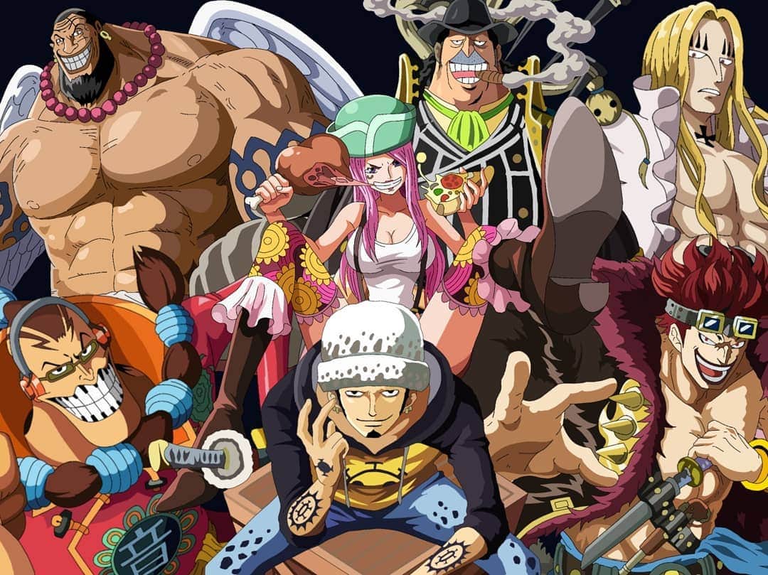 野田幸宏さんのインスタグラム写真 野田幸宏instagram Onepiece 最悪の世代 トラファルガーロー カポネベッジ ジュエリーボニー バジルホーキンス ユースタスキッド スクラッチメンアプー Xドレーク ウルージ イラスト 5月27日 時15分 Seishn Noda0623