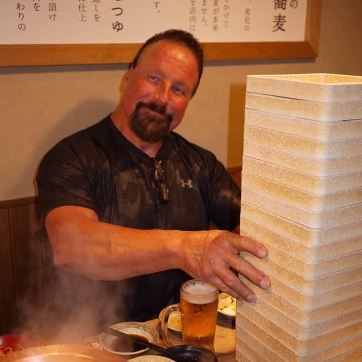 スコット・ノートンさんのインスタグラム写真 - (スコット・ノートンInstagram)「Just a little lunch in #Tokyo #scottflashnorton #njpw #nwo #scottnorton #legend #iwgp」5月28日 2時56分 - scottflashnorton