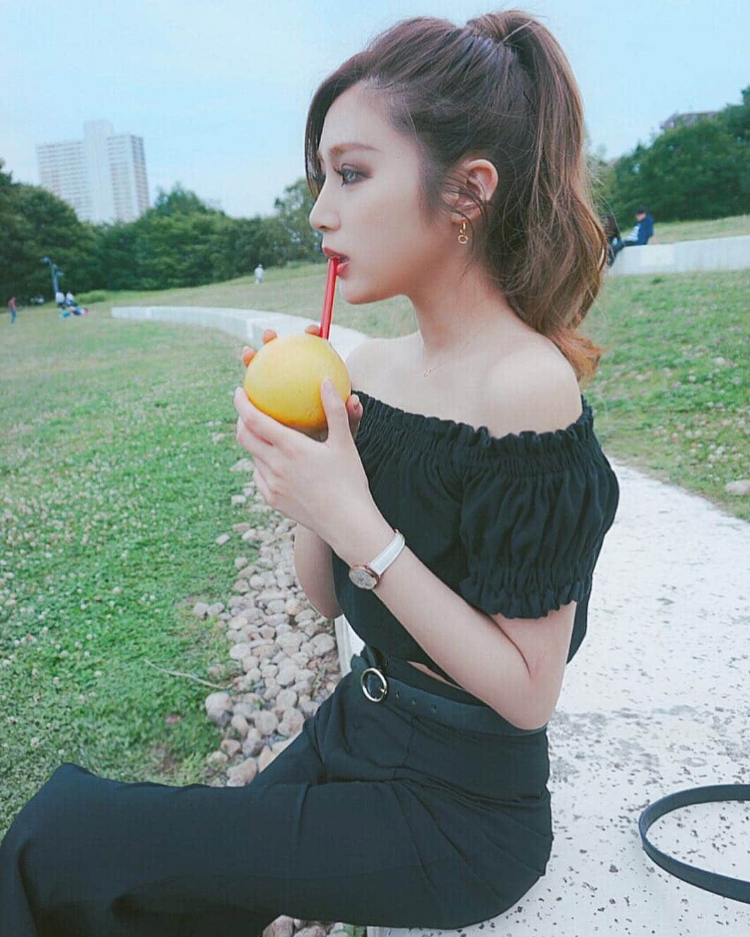 さーぽんさんのインスタグラム写真 - (さーぽんInstagram)「🍊🍊🍊 #さーぽん」5月29日 0時06分 - rk_27829