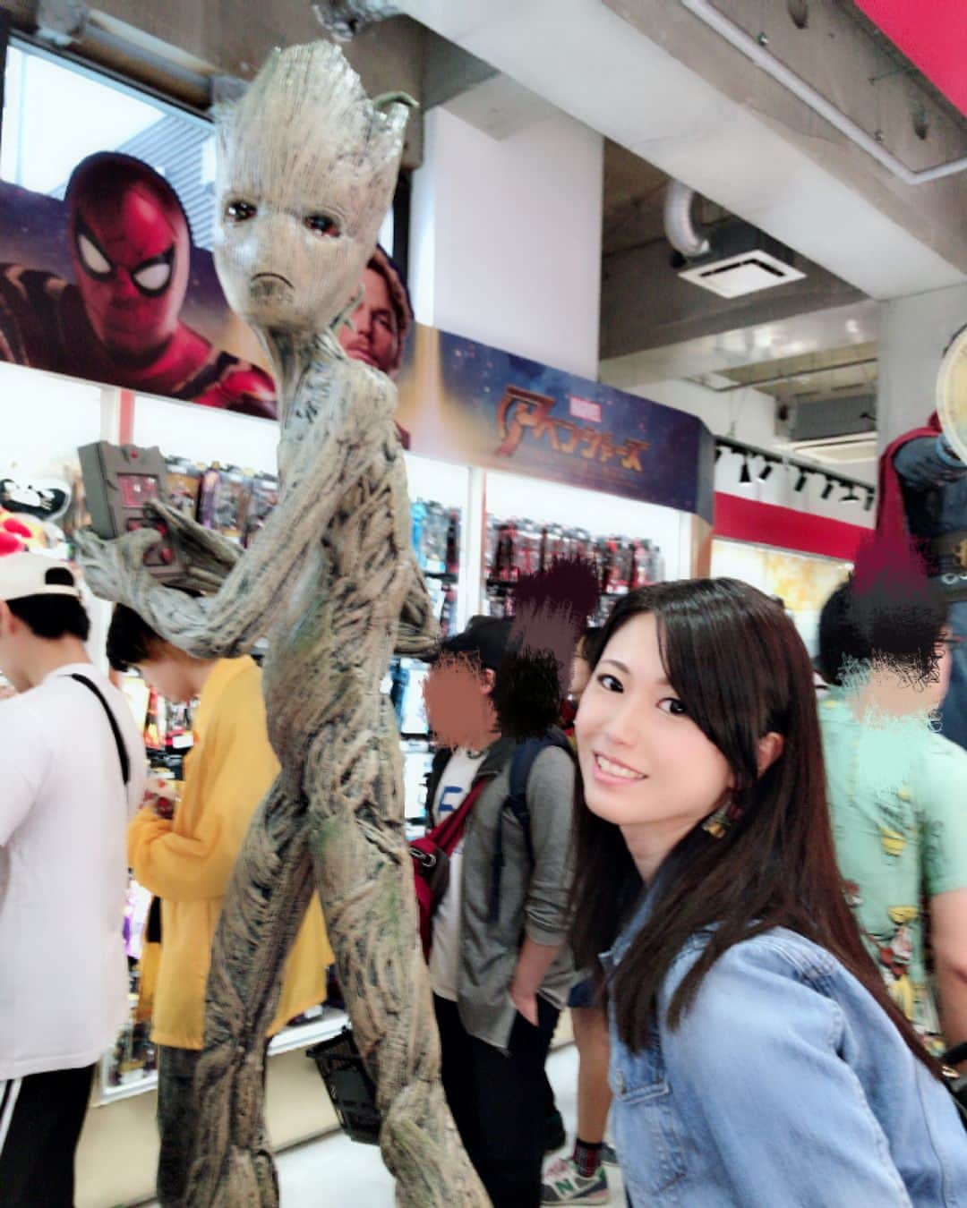 市島ゆかりのインスタグラム：「現在の最愛の推しちゃん😌💗 #アベンジャーズ  #marvel  #トイサピエンス  #グルート」