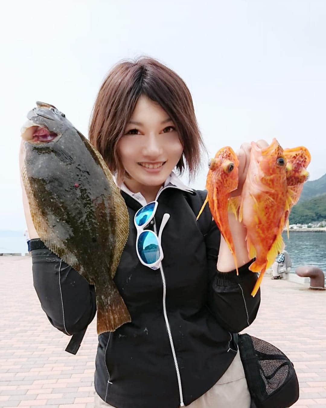 多田あさみさんのインスタグラム写真 - (多田あさみInstagram)「イワシの泳がせでget #趣味は釣りです #釣りガール #ガール…？」5月30日 10時37分 - tada_asami0927
