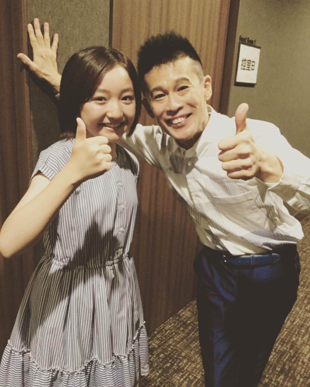 谷花音さんのインスタグラム写真 - (谷花音Instagram)「柳沢慎吾さん じゅんいちダビットソンさん カヌー・スラローム日本代表羽根田卓也選手とイベントでご一緒させていただきました😊  柳沢さんとじゅんいちダビットソンさんはとっても面白くて、  羽根田選手はとても優しいくて筋肉が凄かったです😮  最後に楽屋が隣だった柳沢さんと一緒に写真を撮らせていただきました📷  #明治おいしい牛乳  #東京2020オフィシャル牛乳発表イベント #柳沢慎吾さん #じゅんいちダビッドソンさん  #本田圭佑 #羽根田卓也選手 #meiji #明治 #平馬先輩 #グラッチェ #カヌー」5月31日 17時58分 - t_kanon_ta