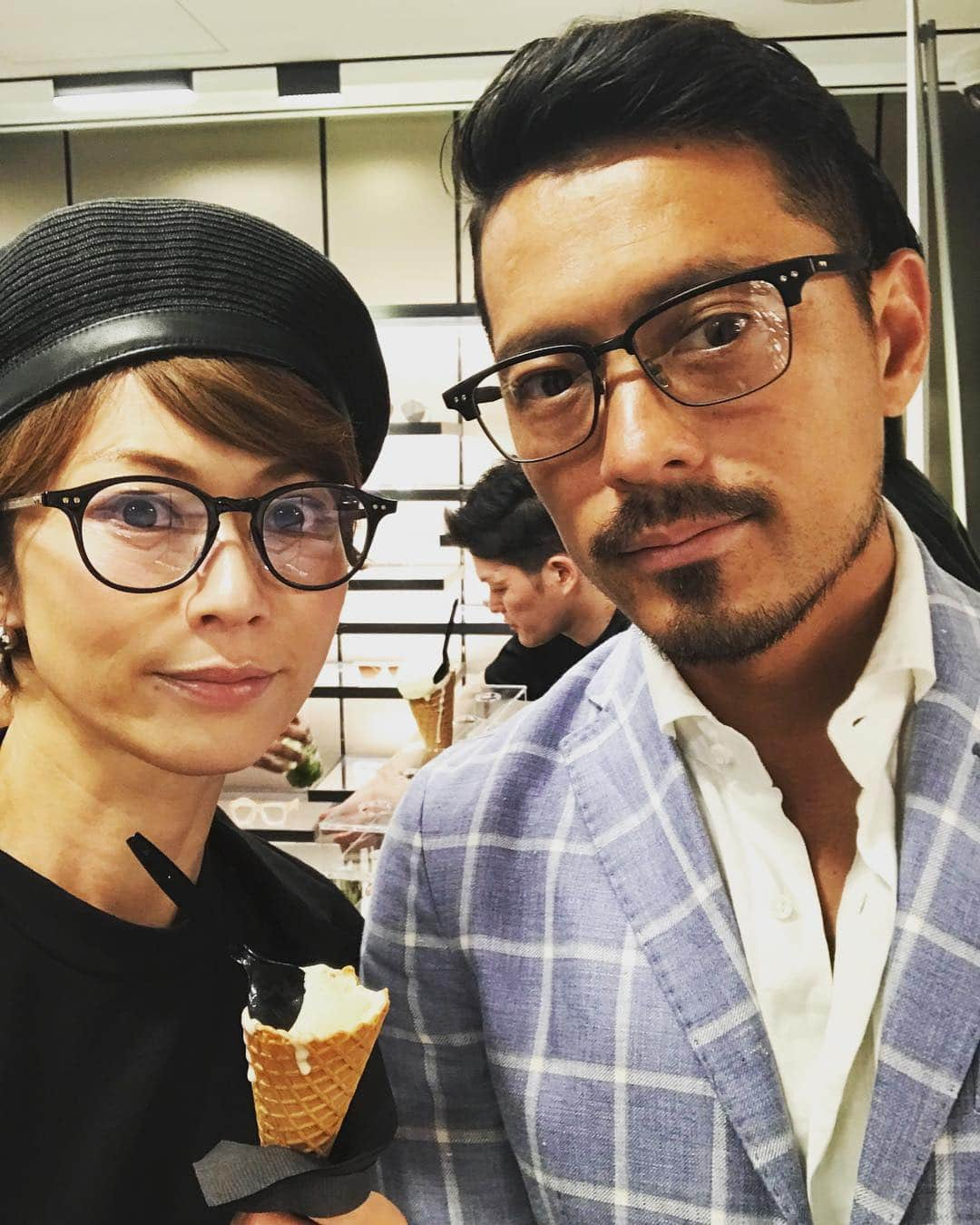 鈴木啓太さんのインスタグラム写真 - (鈴木啓太Instagram)「#dita #glasses #fashion #omotesando  #icecream  DITA🕶」5月31日 19時22分 - keita.suzuki.official