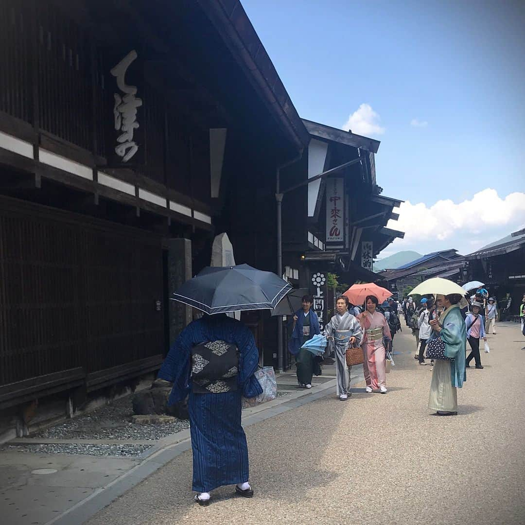 木曽漆器祭・奈良井宿場祭のインスタグラム