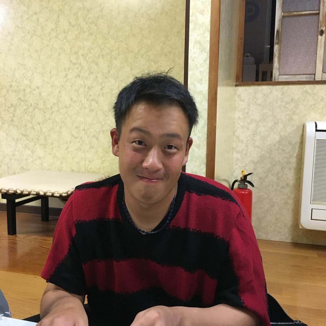 江越大賀のインスタグラム：「初勝利おめでとう！」