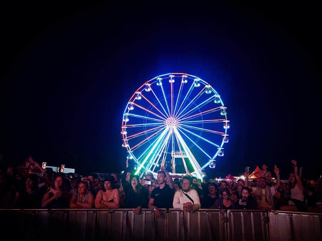 トム・リントンのインスタグラム：「Goodnight Rock im Park.」