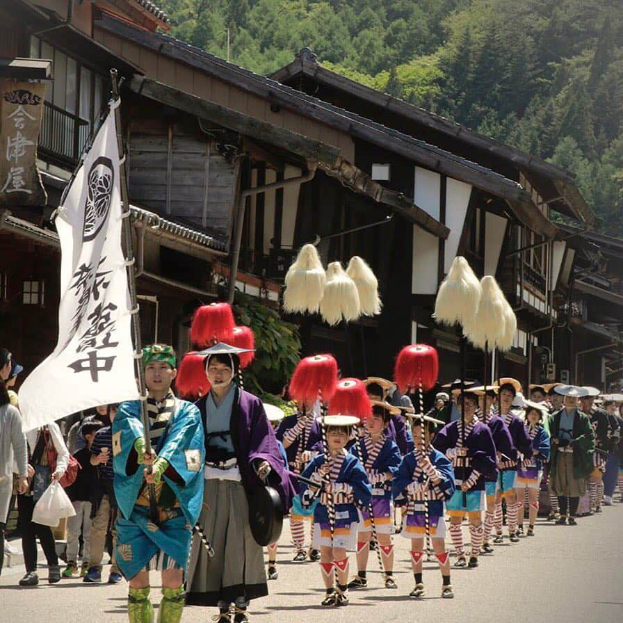 木曽漆器祭・奈良井宿場祭のインスタグラム