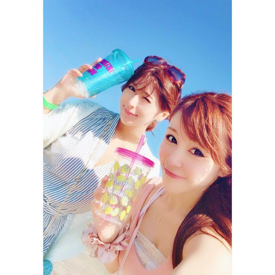 星野ナミのインスタグラム：「海楽しかった🏖✨ #bbq🍖」