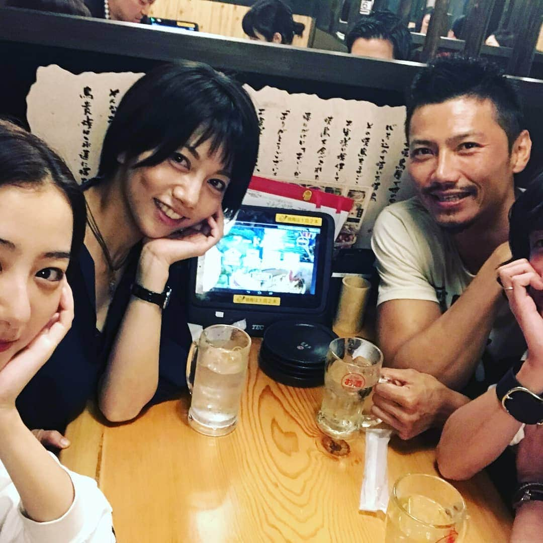 甲斐まり恵さんのインスタグラム写真 - (甲斐まり恵Instagram)「最高の仲間だね 吉本ヒーロータイムからのヒロイン合流🎶  #吉本ヒーロータイム #仮面ライダー #仮面ライダーオーズ #バース #オーズ #ヒロイン #おやっさん #伊達さん #後藤くん #比奈ちゃん #知世子 #クスクシエ #岩永洋昭 #君嶋麻耶 #高田里穂 #甲斐まり恵 #仲間 #欲望 #素晴らしい #笑う #面白い #大好きな人達」6月4日 15時40分 - marie_kai_0613