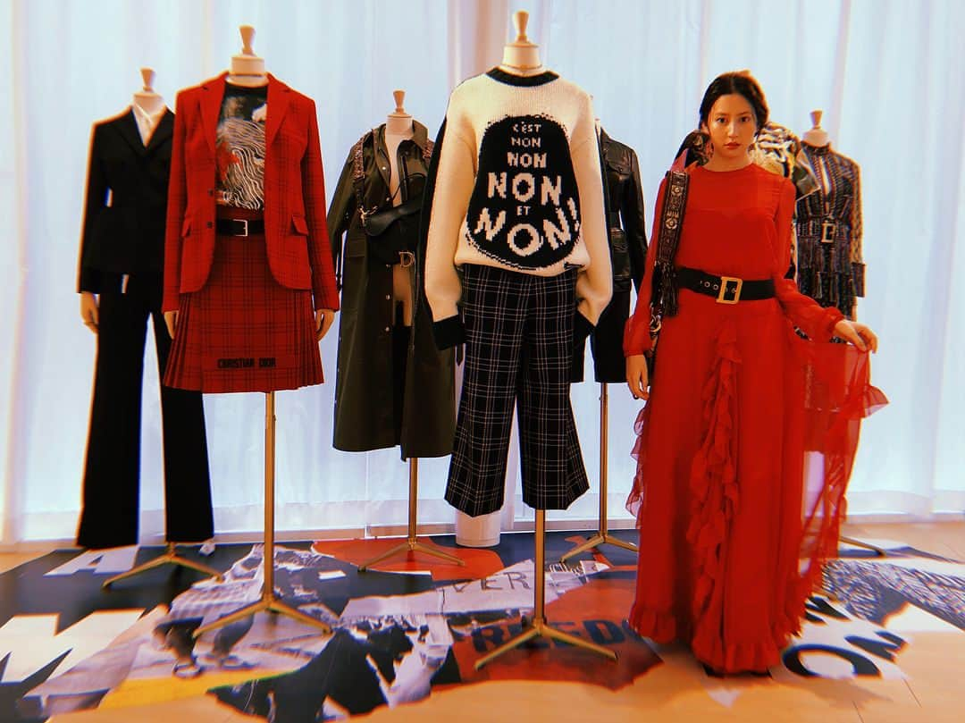 河北麻友子さんのインスタグラム写真 - (河北麻友子Instagram)「🌹🌹🌹 #Dior #AW18-19 #刺繍バック #スーパー楽しみ」6月4日 17時12分 - mayukokawakitaofficial