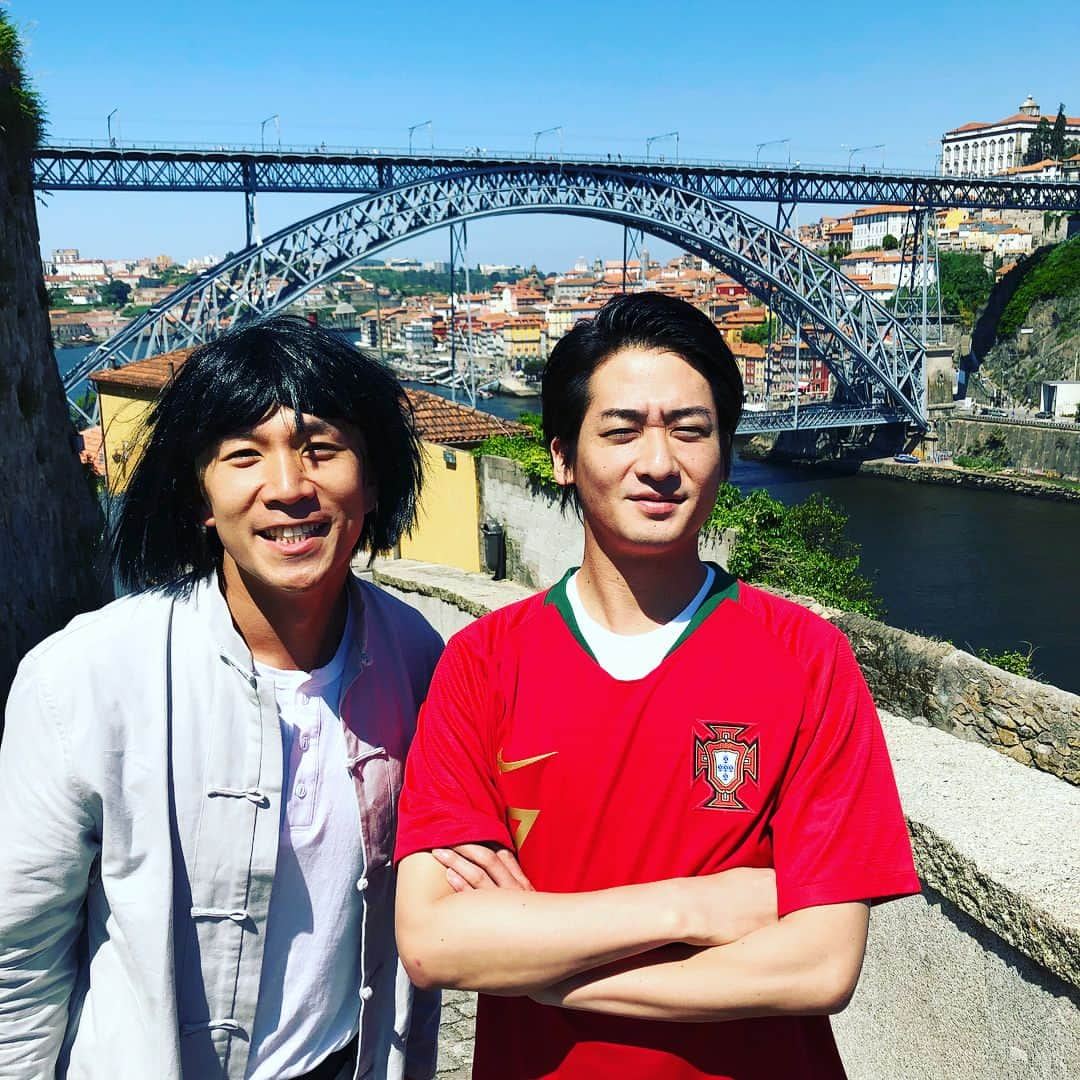 ダイキさんのインスタグラム写真 - (ダイキInstagram)「ドン・ルイス一世橋 #PORTGAL #眩しい顔」6月5日 9時57分 - daiki_sugiura0619